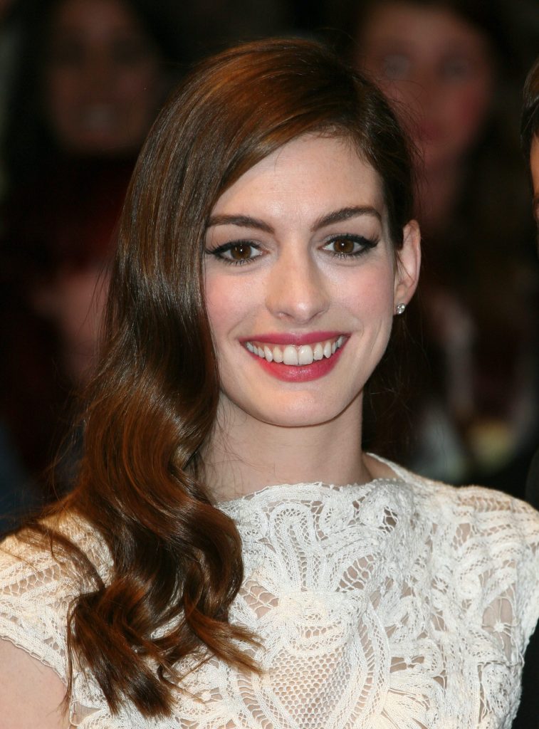 Anne Hathaway arriving for the European Premiere of 'One Day' at Westfield, west London. 23/08/2011  Picture by: Alexandra Glen / Featureflash